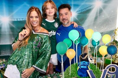 Galisteu realiza festão para filho - Andrea Guimarães