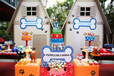 Festa Patrulha Canina - Andrea Guimaraes Party Planner