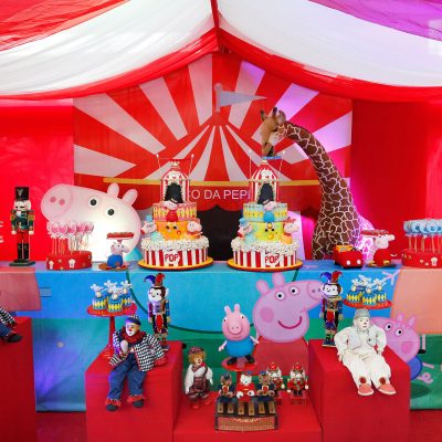 Festa Circo Peppa Pig - Andrea Guimarães Party Planner